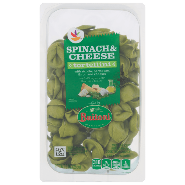 Our Brand Crafted By Buitoni Pasta Tortellini Spinach & Cheese Fresh