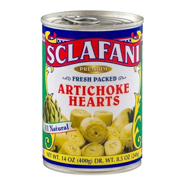 Sclafani Artichoke Hearts Whole