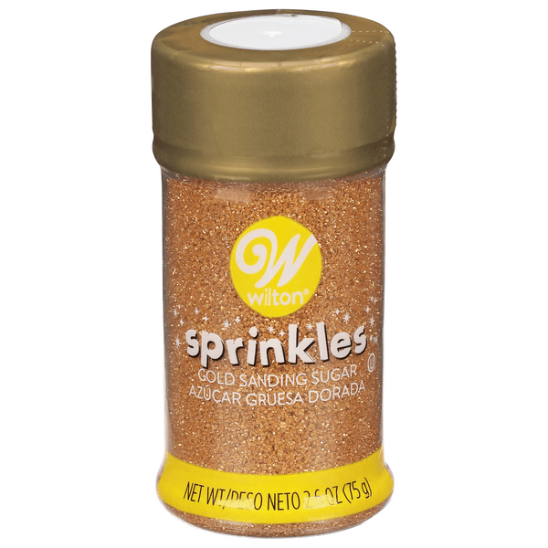 Wilton Sprinkles Gold Sanding Sugar