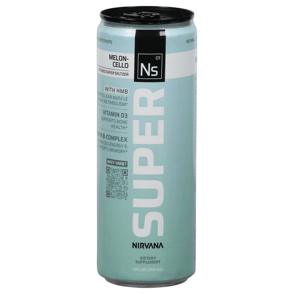 Nirvana Super Melon-Cello Infused Super Seltzer
