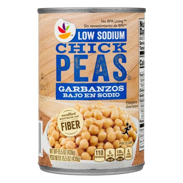 Stop & Shop Chick Peas Low Sodium