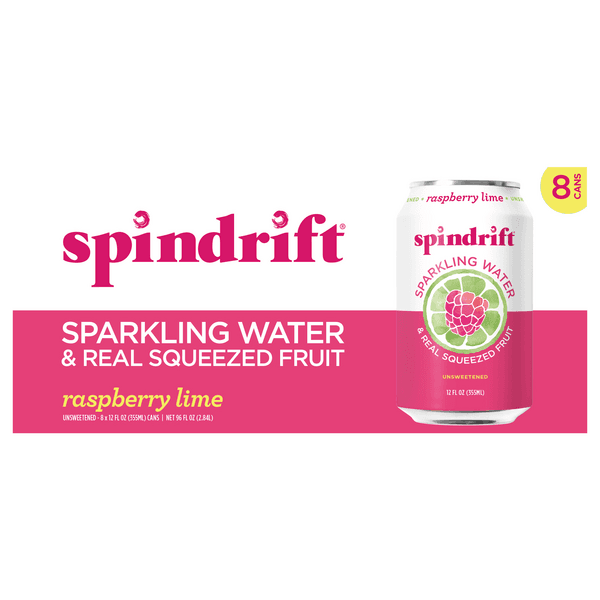 Spindrift Sparkling Water Raspberry Lime