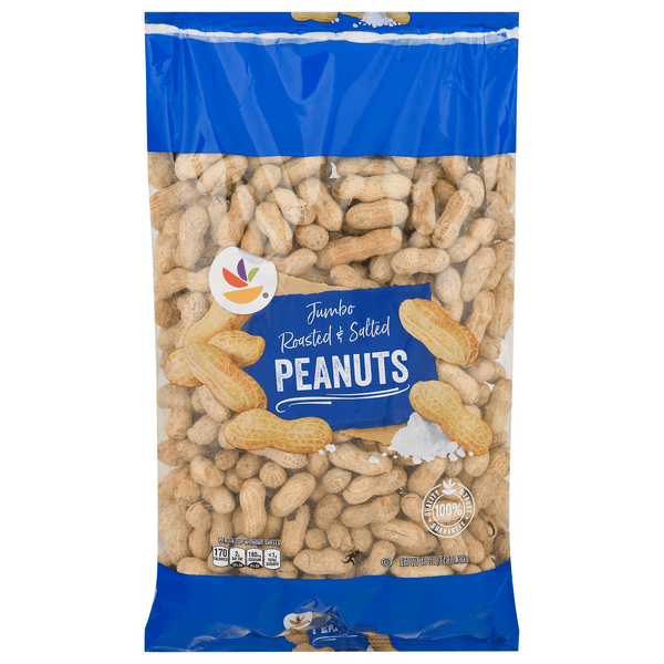Stop & Shop Peanuts Roasted Jumbo Salted