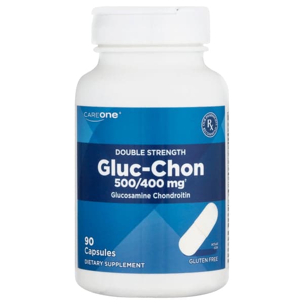 Careone Gluc-Chon Double Strength 500/ Capsules Gluten Free