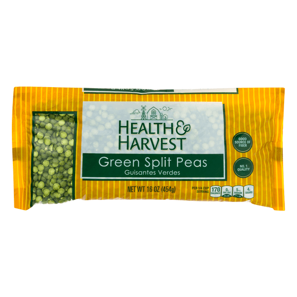Health & Harvest Green Split Peas