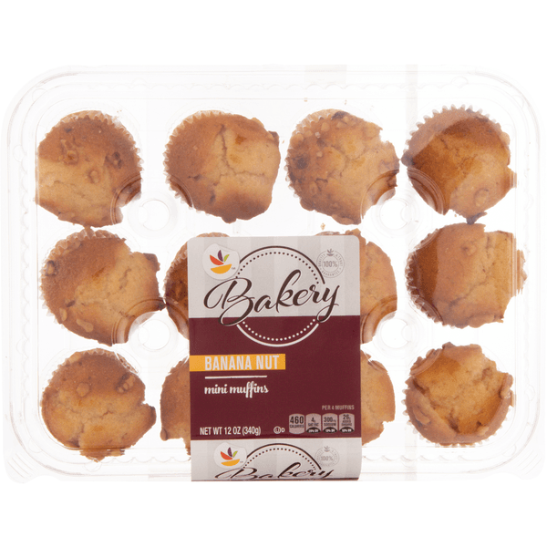 Our Brand Bakery Banana Nut Mini Muffins