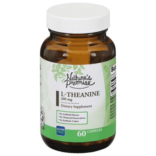 Nature'S Promise L-Theanine Capsules Gluten Free