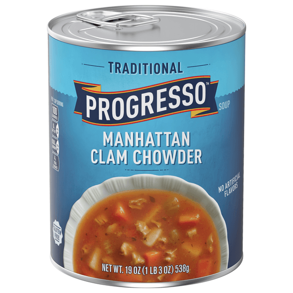 Progresso Traditional Soup Manhattan Clam Chowder