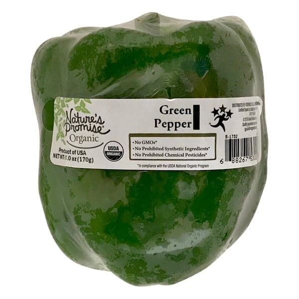 Nature'S Promise Organic Bell Pepper Green