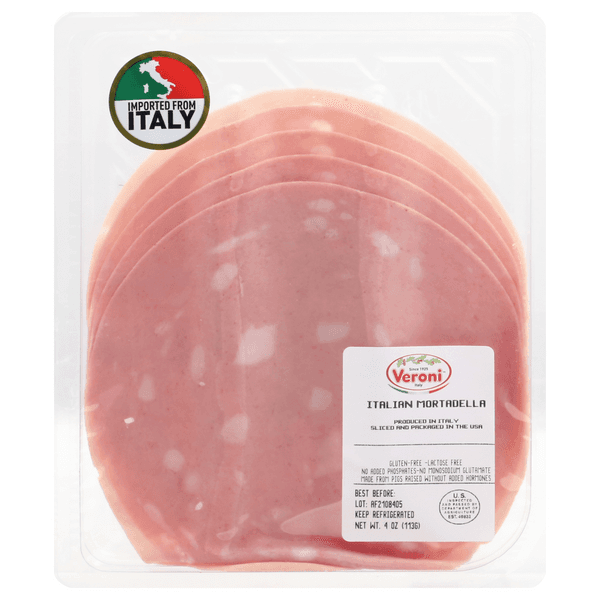 Veroni Italian Mortadella Sliced