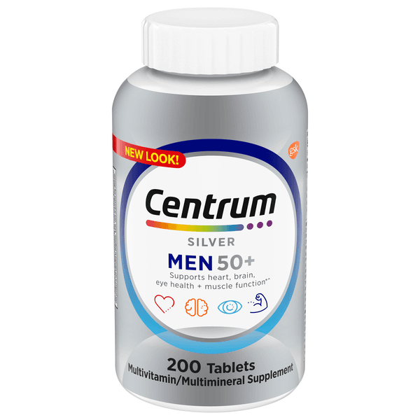 Centrum Silver Men 50+ Multivitamin/Multimineral Supplement