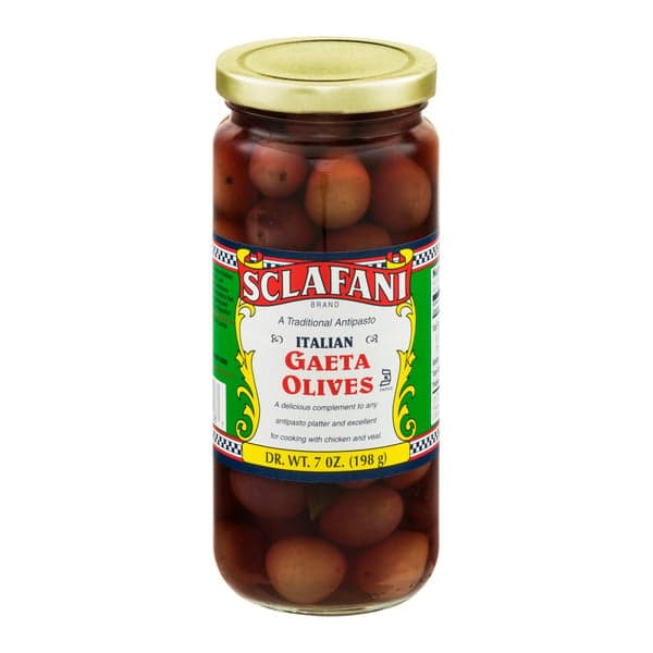 Sclafani Gaeta Olives Italian