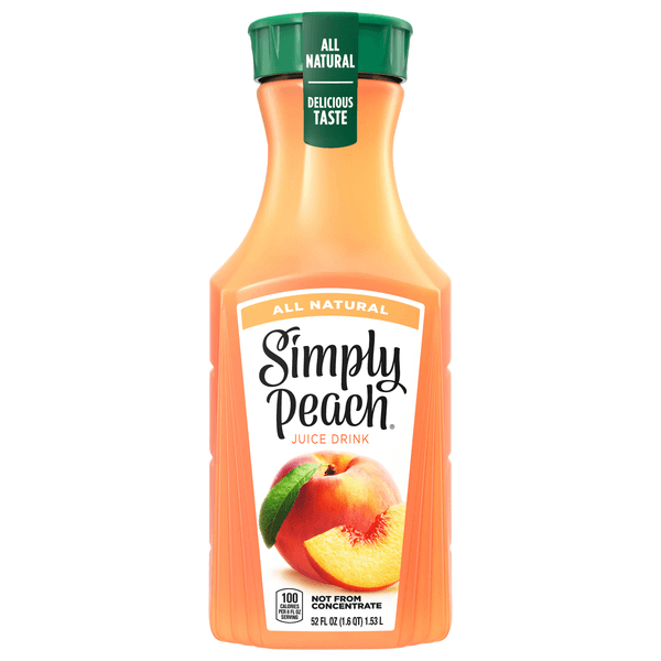 Simply Peach Juice All Natural