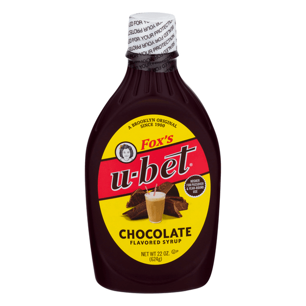 Foxs U-Bet Dessert Topping Syrup Chocolate