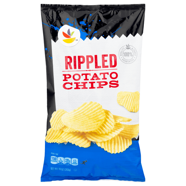 Stop & Shop Potato Chips Rippled