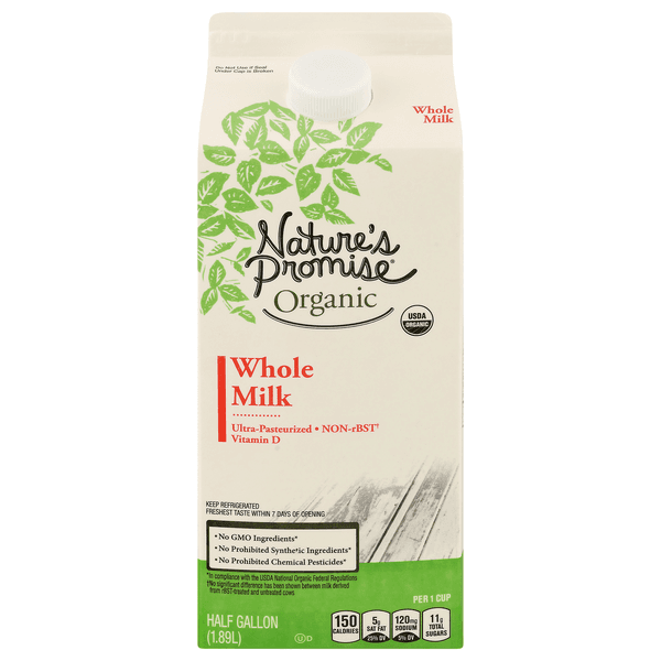 Nature'S Promise Organic Vitamin D Whole Milk