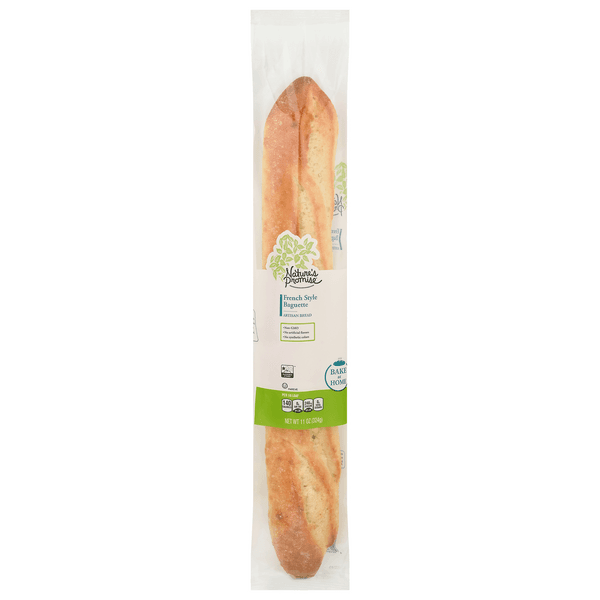Nature'S Promise Bakery Bake At Home French Style Baguette Artisan Bread