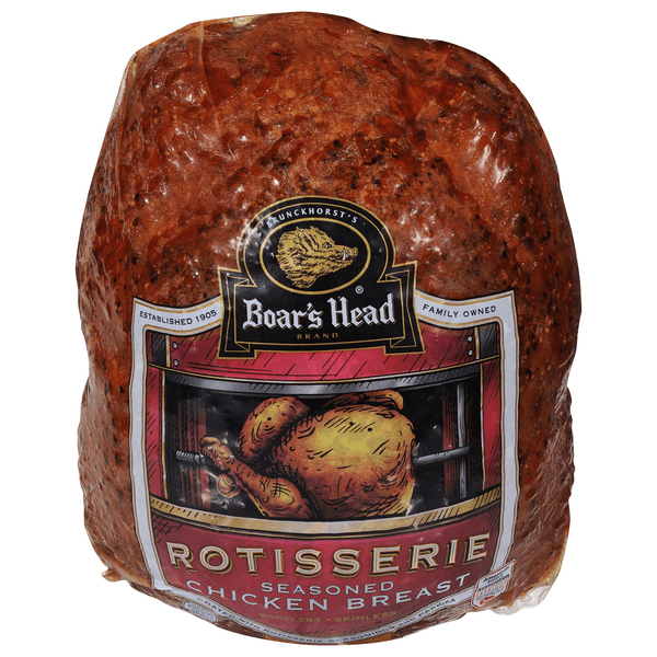 Boar'S Head Deli Chicken Breast Rotisserie Seasoned (Thin Sliced