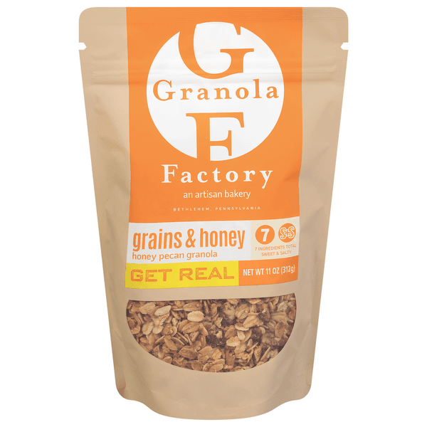 Granola Factory Granola Grains & Honey Pecan Organic