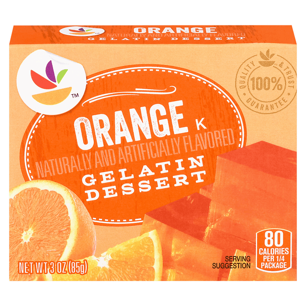 Our Brand Gelatin Dessert Orange