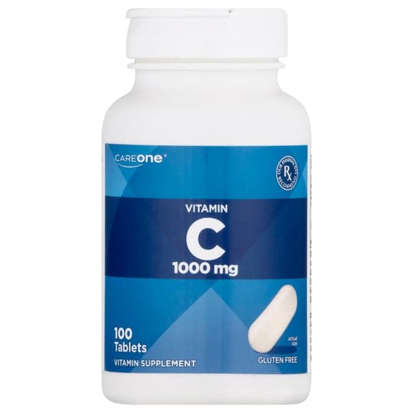 Careone Vitamin C Tablets Gluten Free