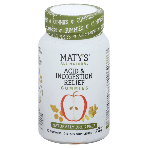 Maty'S All Natural Acid & Indigestion Relief Gummies