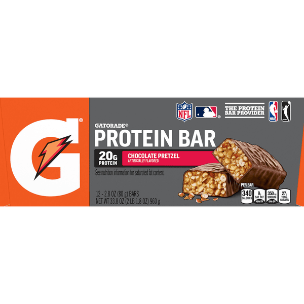 Gatorade Protein Bar Chocolate Pretzel
