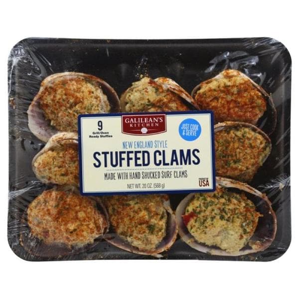 Galilean'S Kitchen New England-Style Stuffed Clams