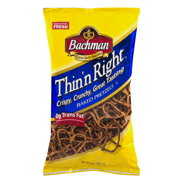 Bachman Thin N Right Reg Prtzl  Bag Knot