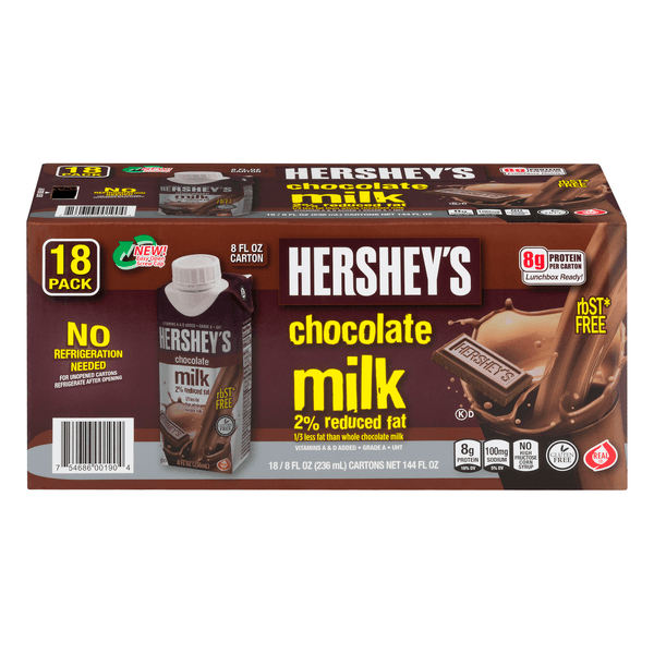Hershey'S 2% Reduced Fat Chocolate Milk