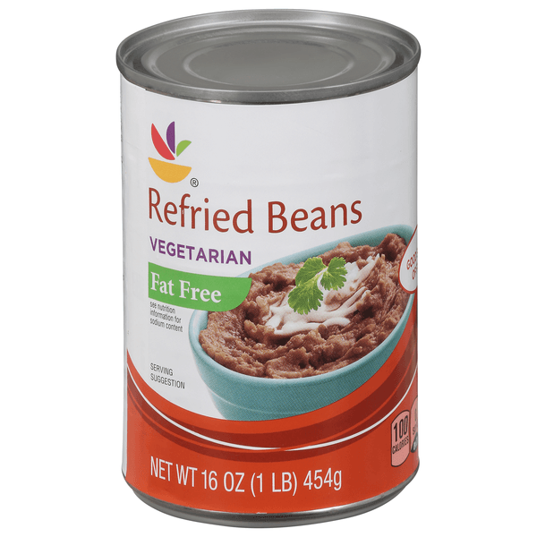 Stop & Shop Refried Beans Vegetarian Fat Free