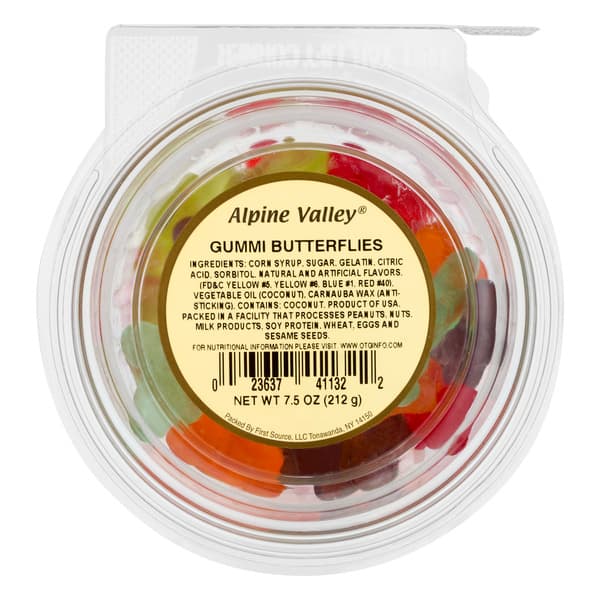Alpine Valley Gummi Butterflies Candy