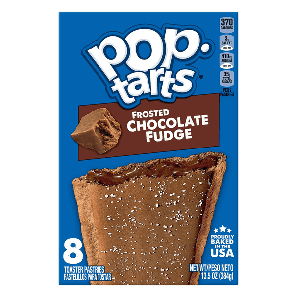 Pop-tarts Toaster Pastries Breakfast Foods Frosted Chocolate Fudge