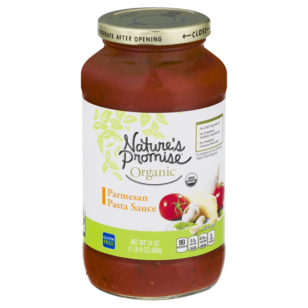 Nature'S Promise Organic Pasta Sauce Parmesan