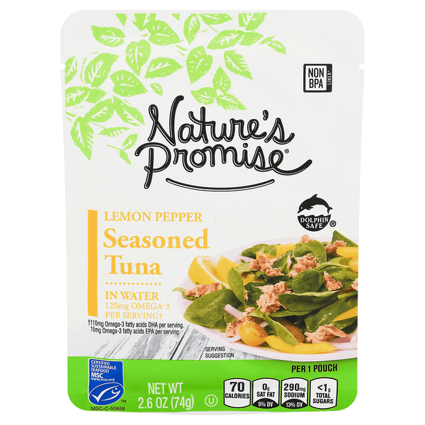 Nature'S Promise Tuna Seasoned Lemon Pepper