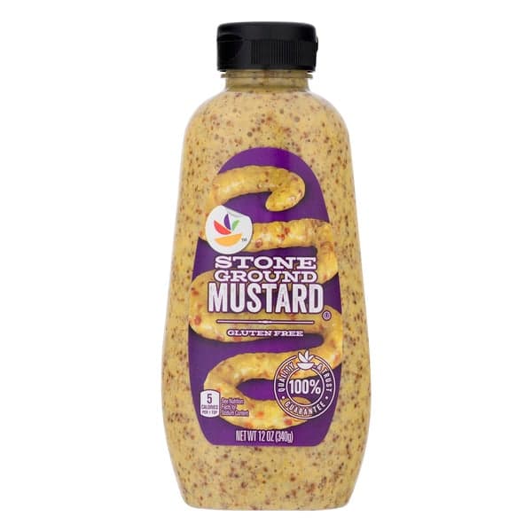 Stop & Shop Stone Ground Mustard Gluten Free