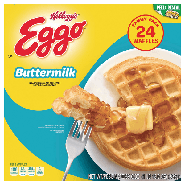 Eggo Buttermilk  Breakfast Waffles