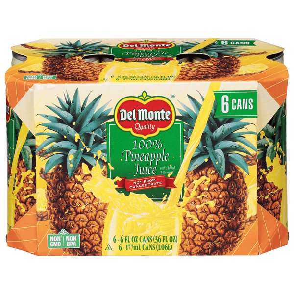 Del Monte Pineapple 100% Juice