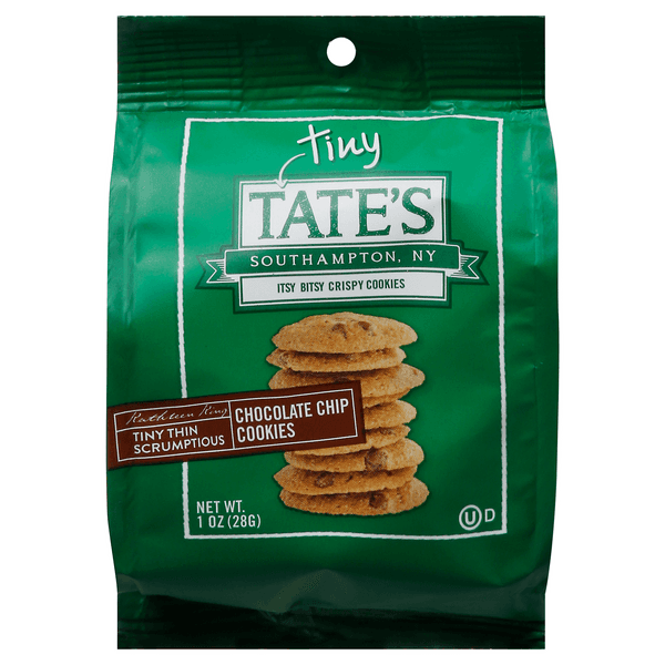 Tates Bake Shop Cookie Chocolate Chip Tiny Thin