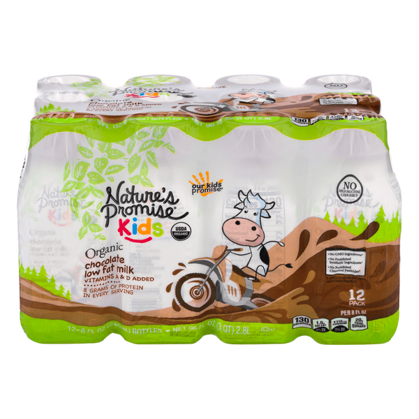 Nature'S Promise Kids Organic Low Fat Milk Chocolate