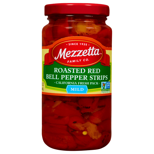 Mezzetta Roasted Red Bell Pepper Strips