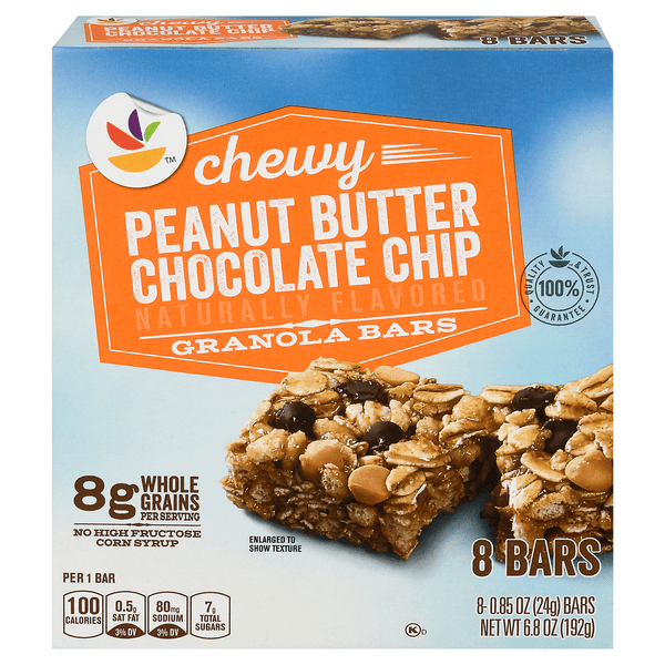 Our Brand Chewy Granola Bars Peanut Butter Chocolate Chip