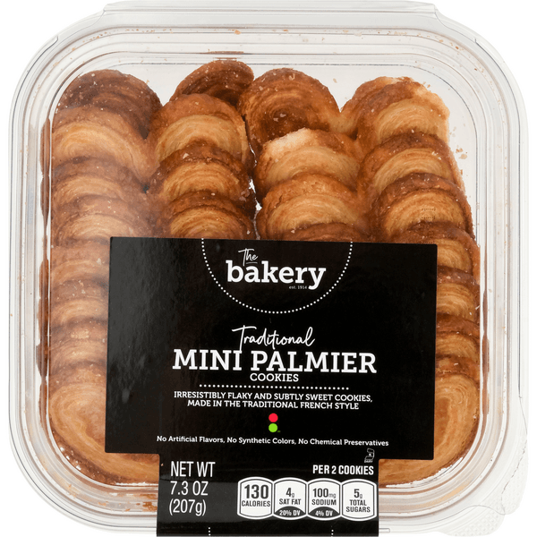 Stop & Shop The Bakery Traditional Mini Palmier Cookies