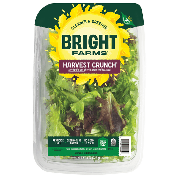 Brightfarms Harvest Crunch Red & Green Leaf Lettuce