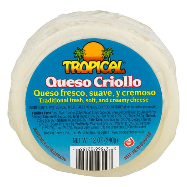 Tropical Cheese Queso Criollo