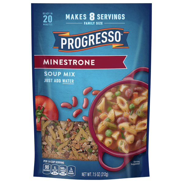 Is it Dairy Free? Progresso Minestrone Soup Mix