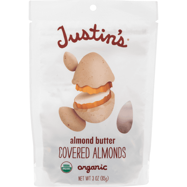 Justin'S Covered Almonds Almond Butter Organic