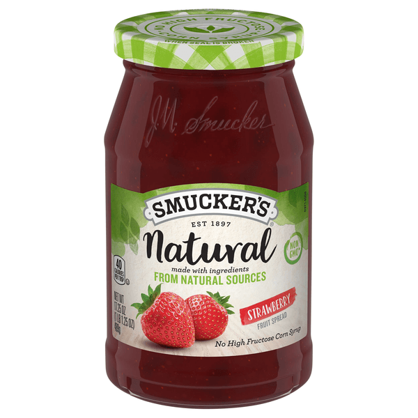 Smucker's Natural Strawberry Preserves