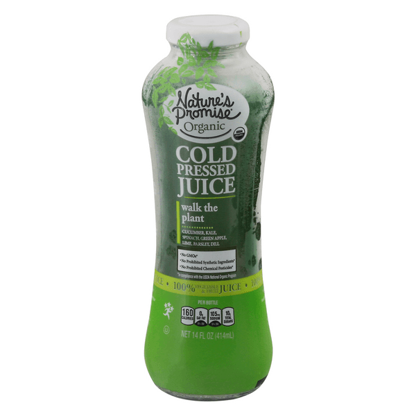 Nature'S Promise Organic Cold Pressed Juice Walk The Plant