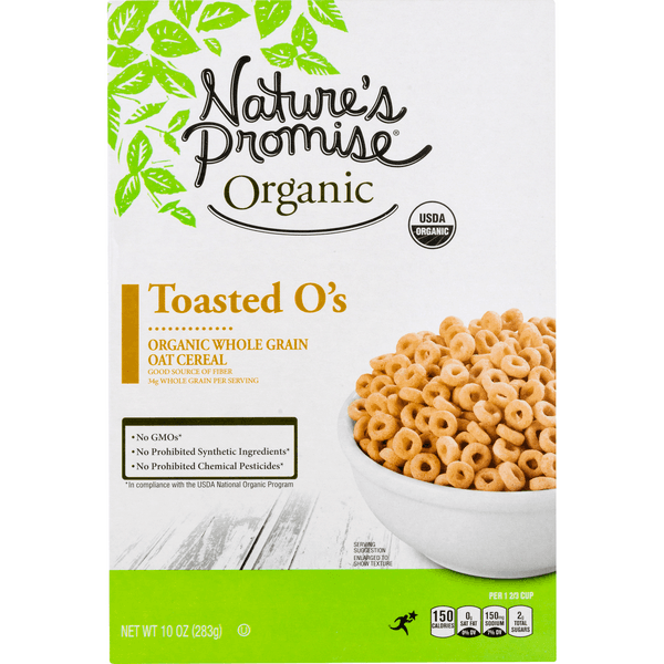 Nature'S Promise Organic Toasted O'S Cereal